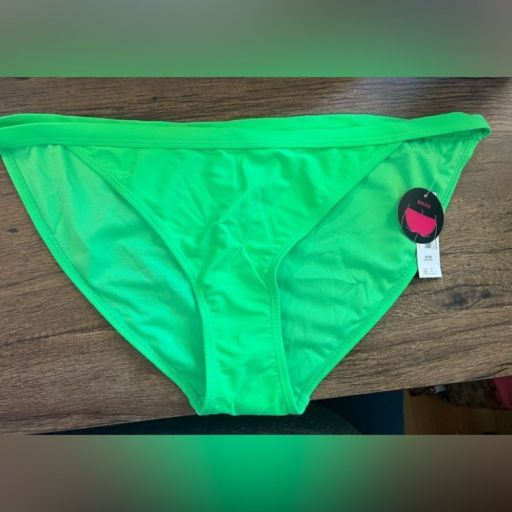 Neon Green Bikini Bottom